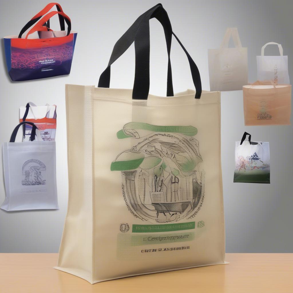 Custom Printed Non Woven Bags for Promotional Use