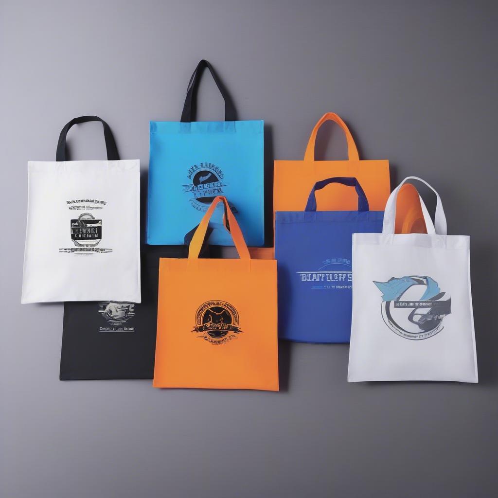 Custom Printed Non-Woven T-Shirt Bags