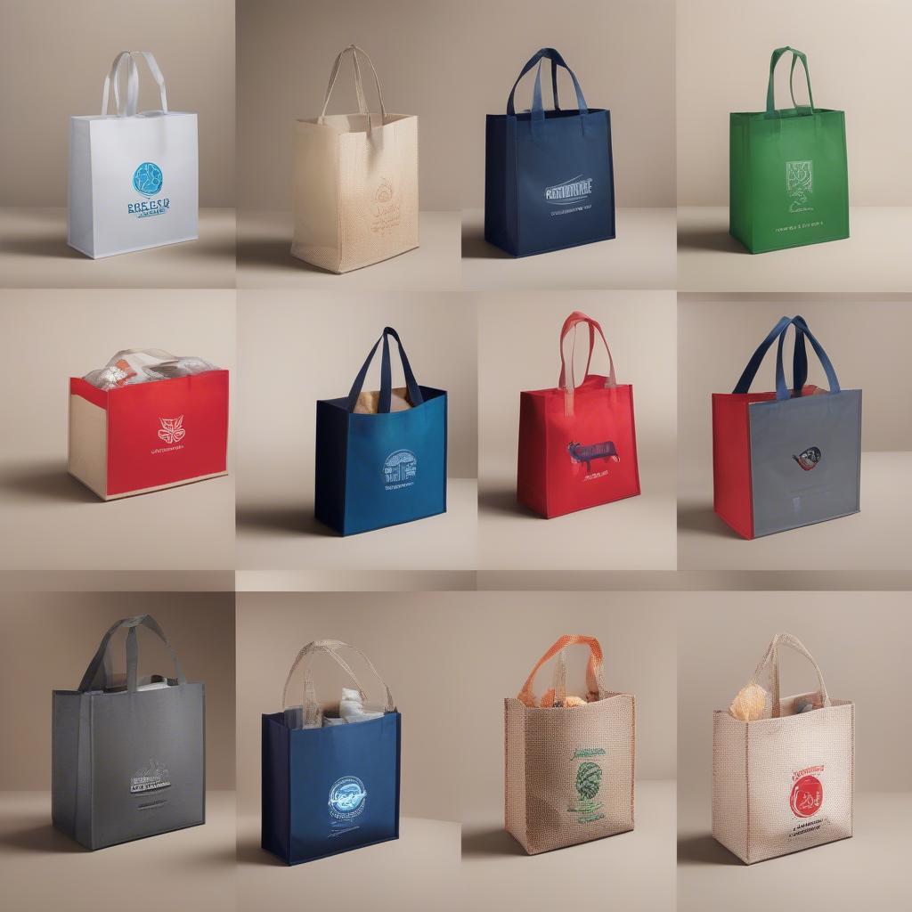 Examples of Custom Printed Non-Woven Bags