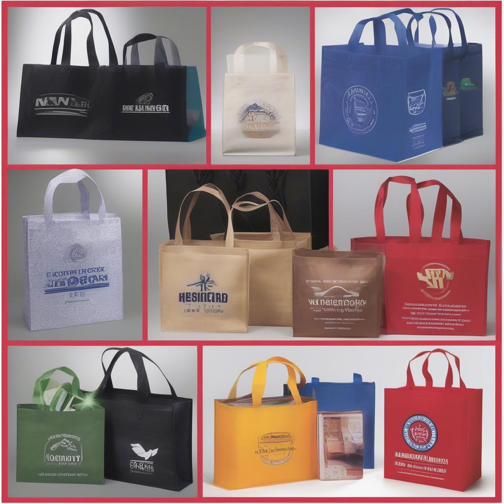 Examples of Custom Printed Non-Woven Bags