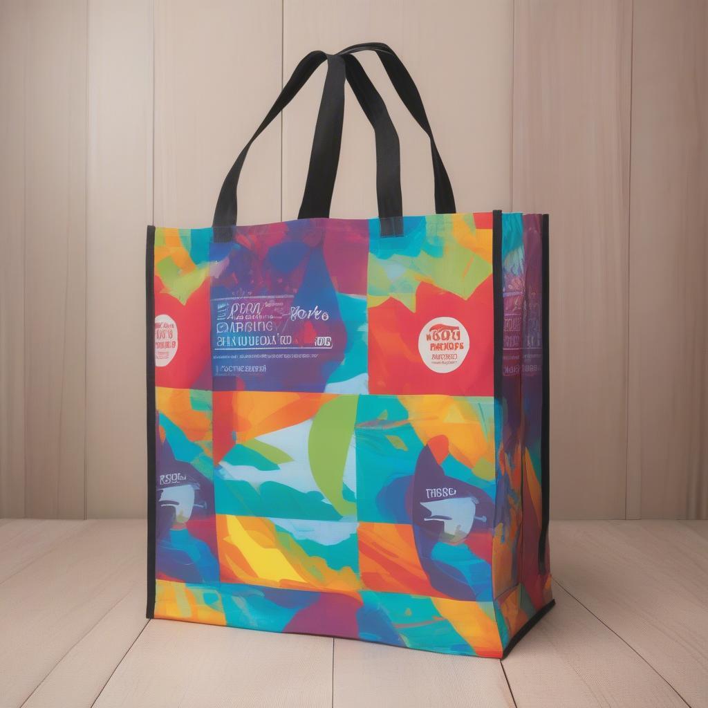 Custom Printed Non-Woven Shopping Bags