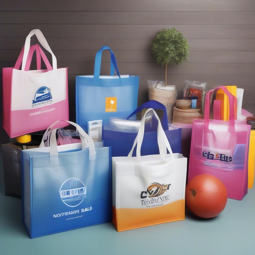 Custom Printed Non-Woven Bags for Business Promotion