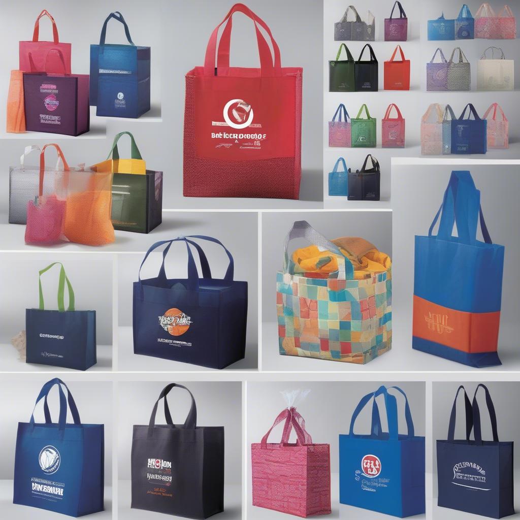 Examples of custom-printed non-woven bags in Penang