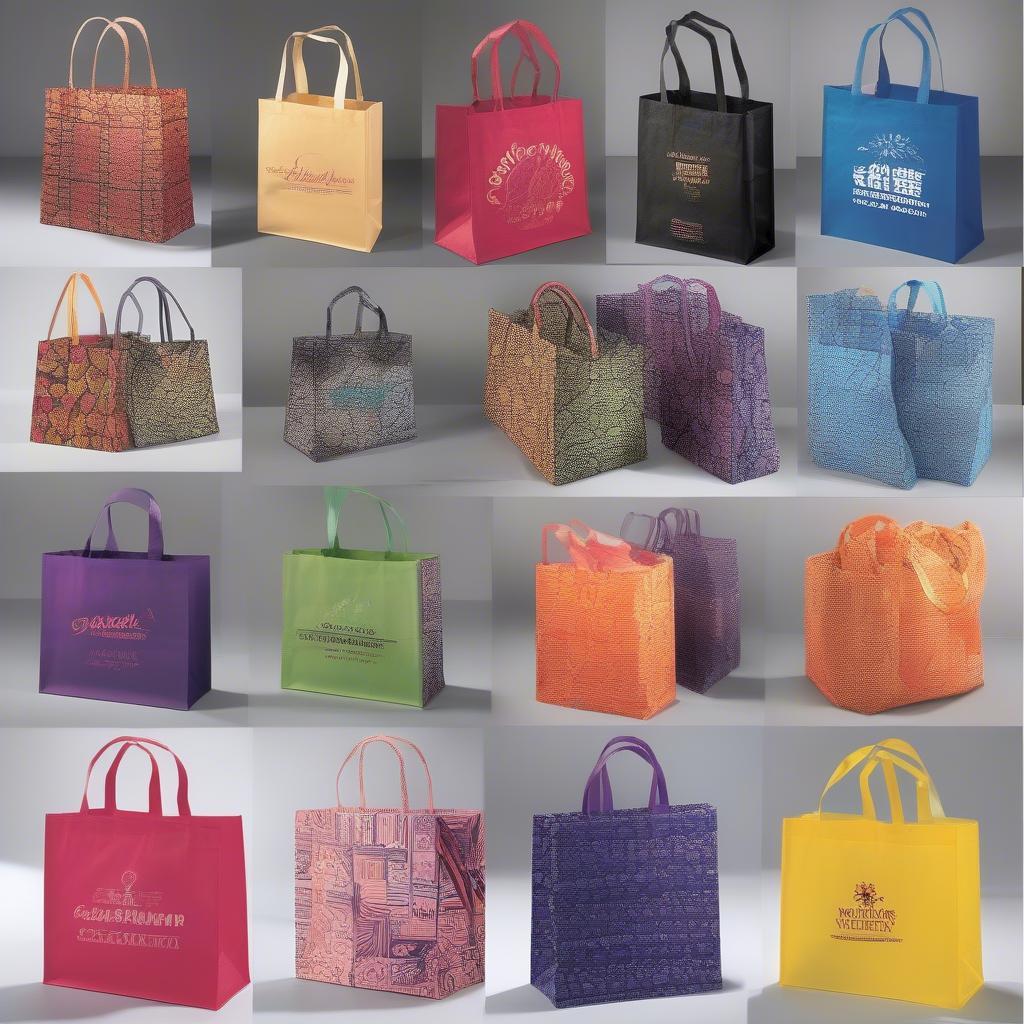 Custom Printed Non-Woven Shopping Bags