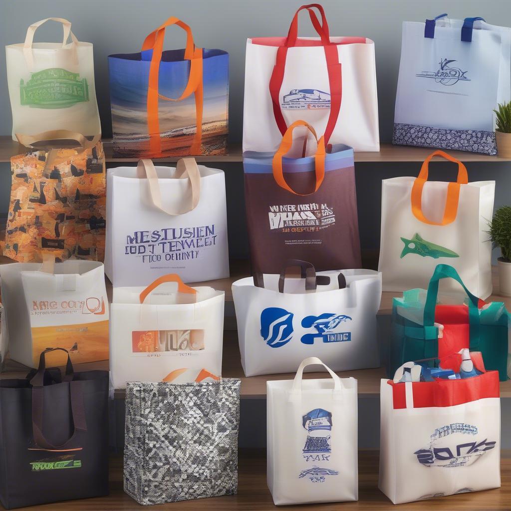 Custom Printed Non Woven Shopping Bags for Businesses