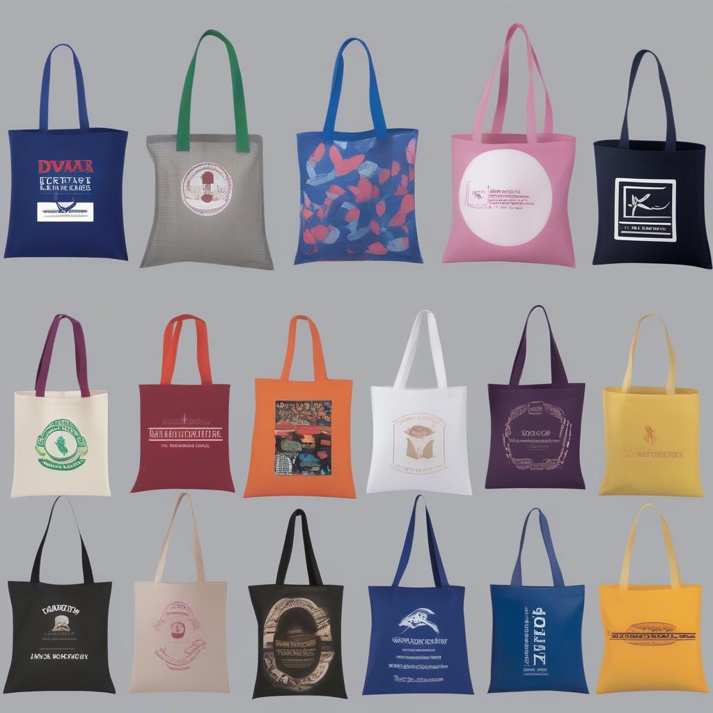 Custom Printed Non-Woven Tote Bag for Brand Promotion