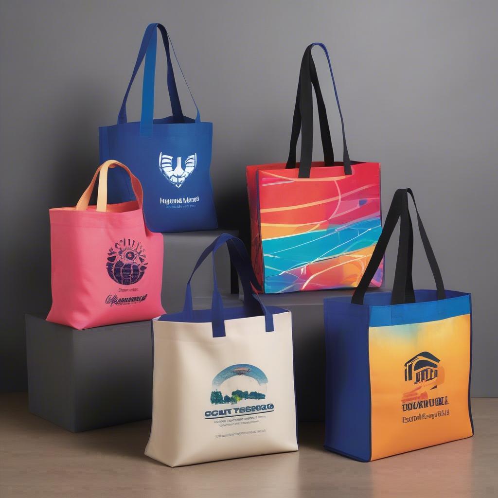 Custom Printed Non Woven Tote Bags