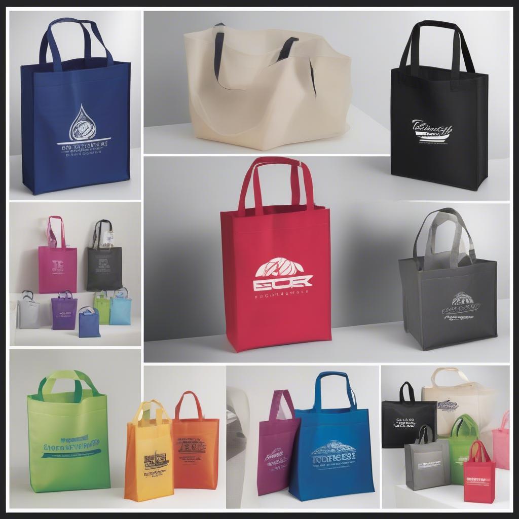 Custom Printed Non-Woven Tote Bags for Business Branding