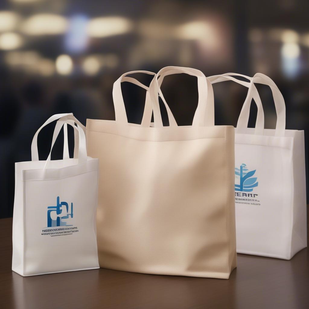 Custom Printed Non-Woven Tote Bags for Business