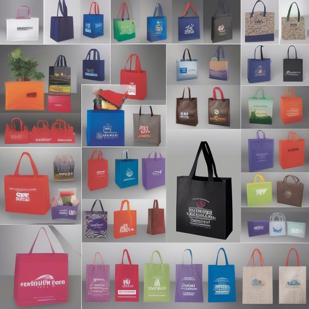 Custom Printed Nonwoven Bags for Promotional Use