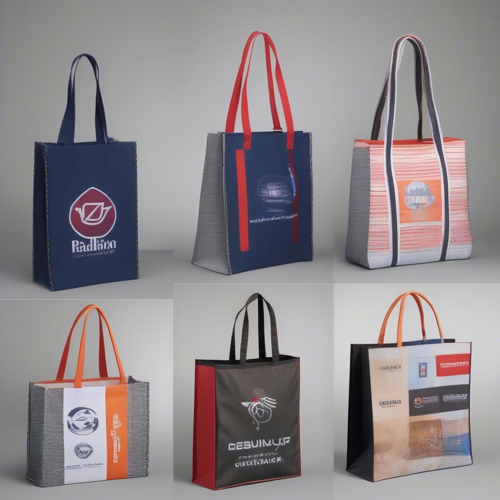 Custom Printed PP Woven Bags for Branding