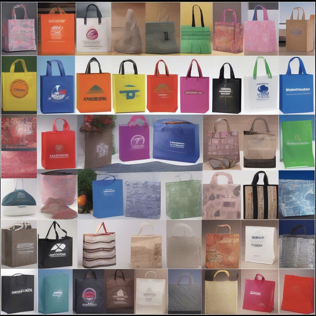 Examples of Custom Printed PP Woven Bags