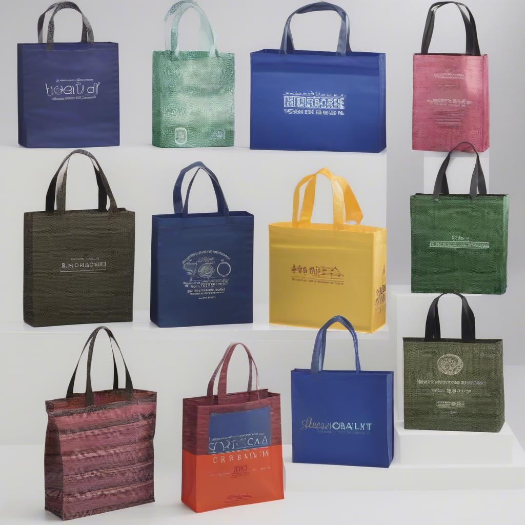 Custom Printed PP Woven Shopping Bags