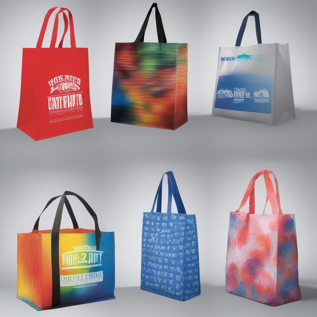 Custom Printed T-Shirt Non-Woven Bags