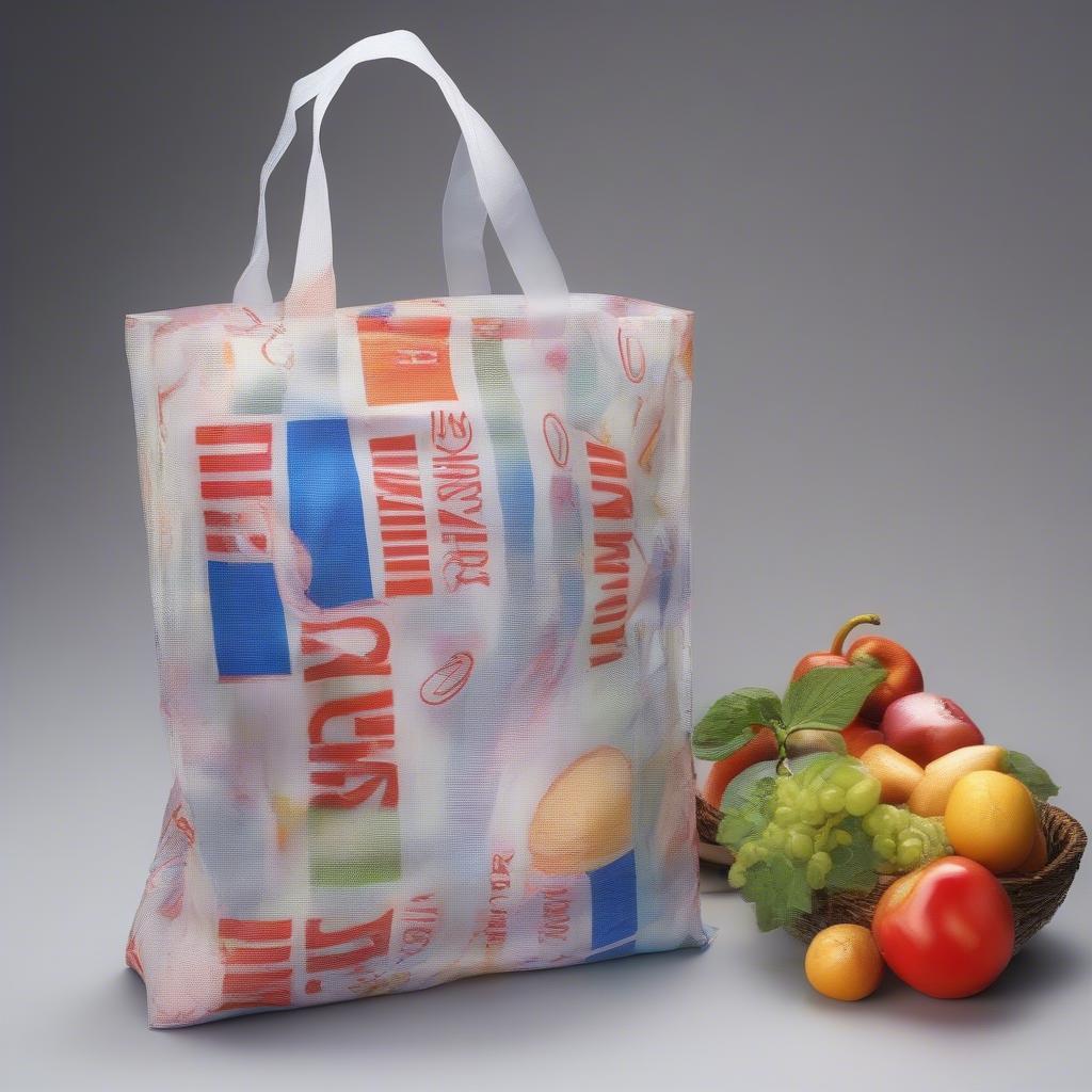 Custom Printed Woven PP Bags with Zipper Closure