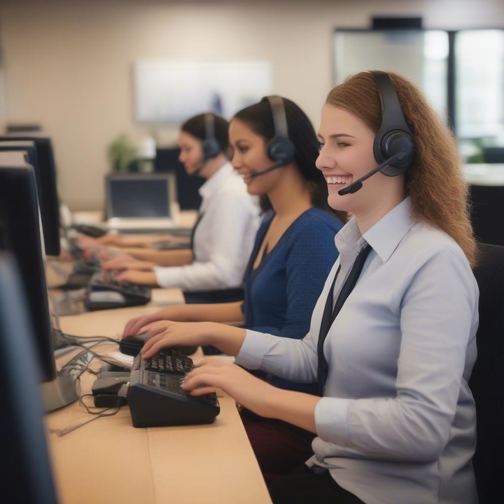 Basket and Weaves Customer Service Team at Work