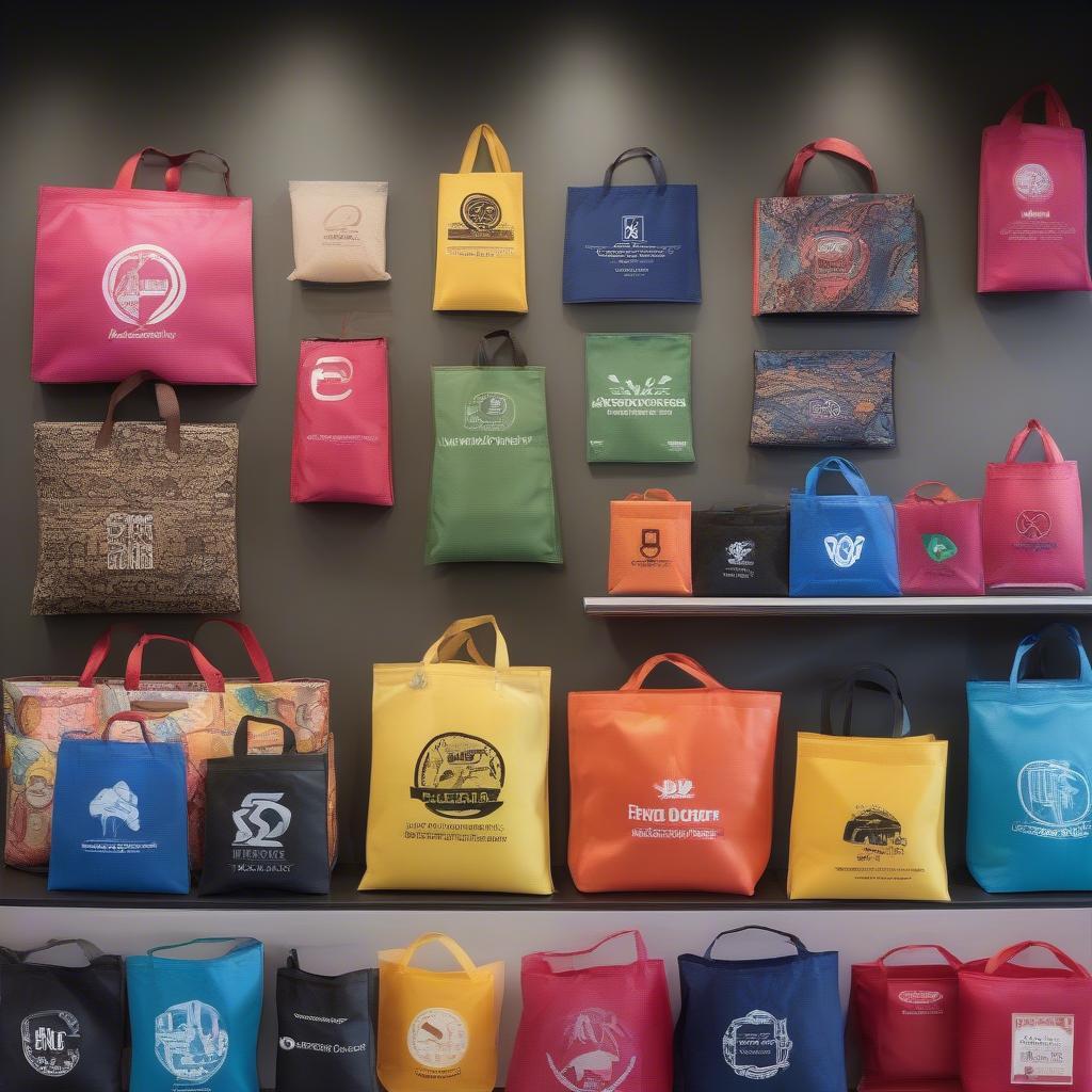 Customized Non-Woven Bags with Company Logos