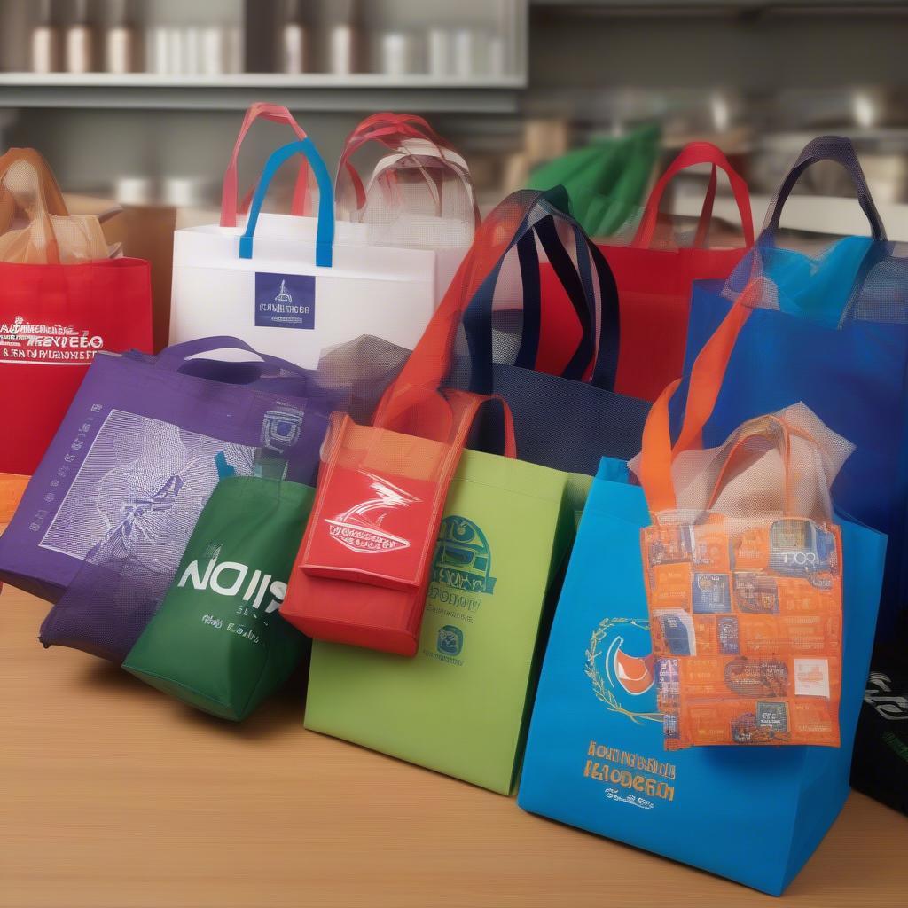 Customized Non Woven Shopping Bags with Logos