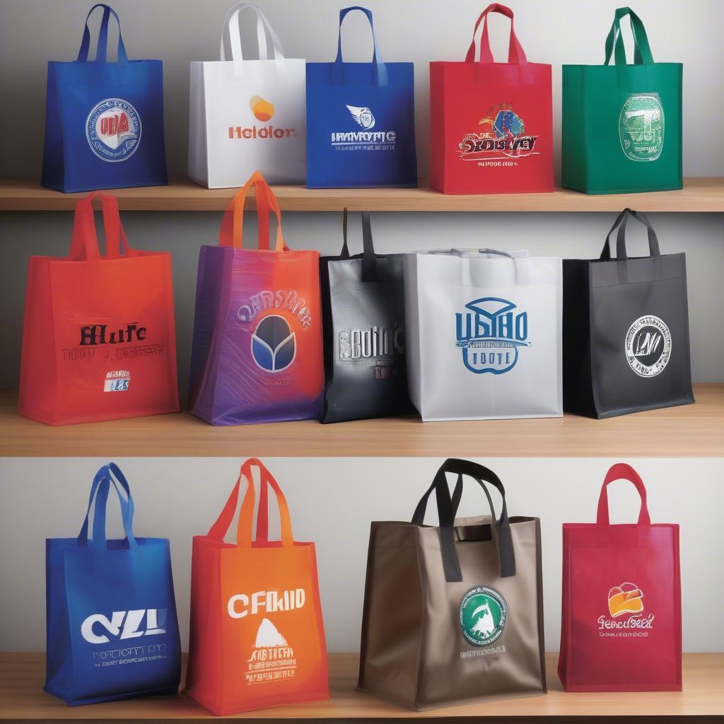 Customized Non Woven Bags with Brand Logos