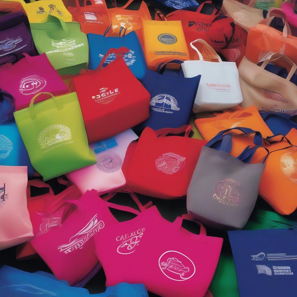 Customized Non Woven Bags with Company Logos