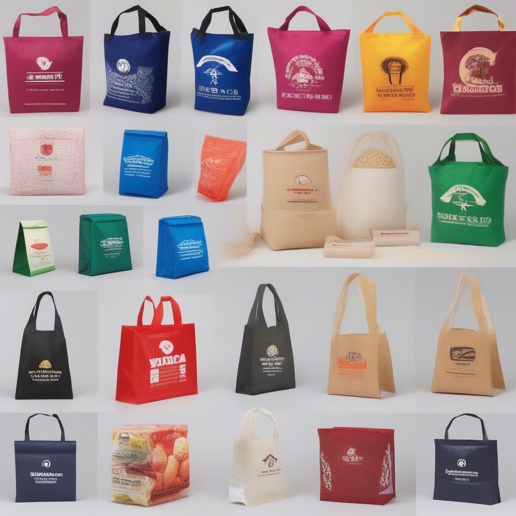 Customized Non-Woven Rice Bags