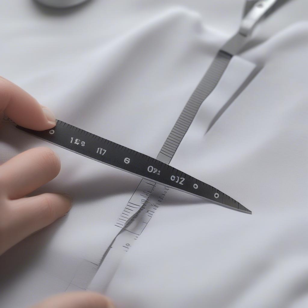 Cutting Vertical Slits on a T-Shirt