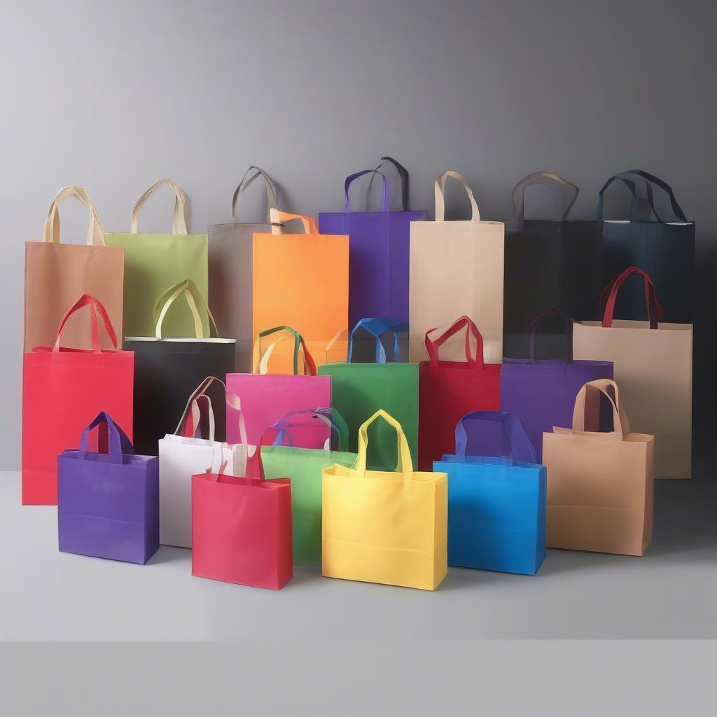 D Cut Non Woven Bag Variations