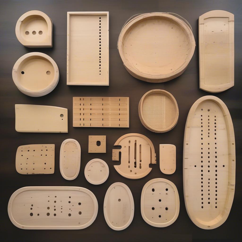 Different Types of Dead Dough Basket Weaving Boards