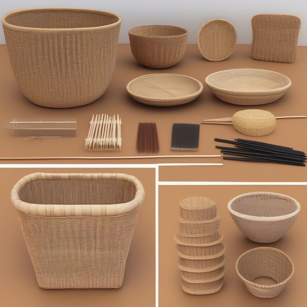 Types of Del's Basket Weaving Bases