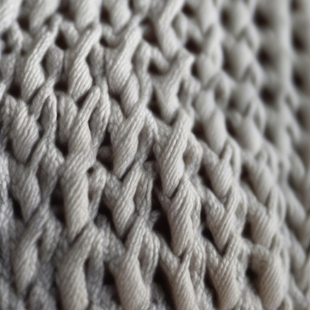 Diagonal Basket Weave Knit Dishcloth Stitch Pattern