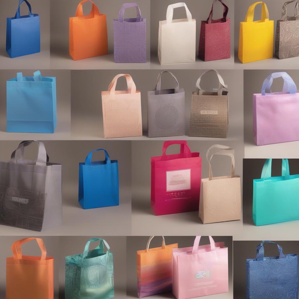 Die Cut Non Woven Bags in Various Shapes and Sizes