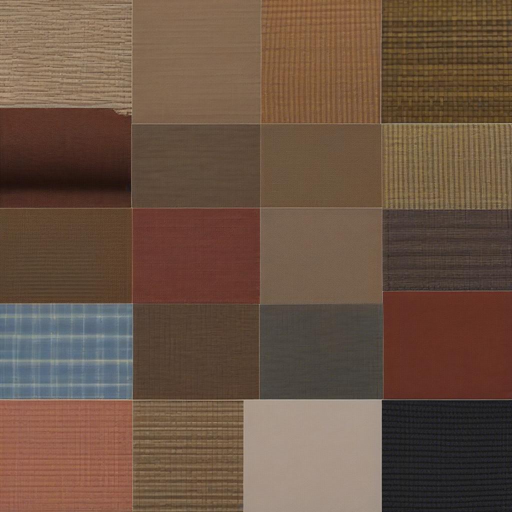 Various Basket Weave Fabric Types