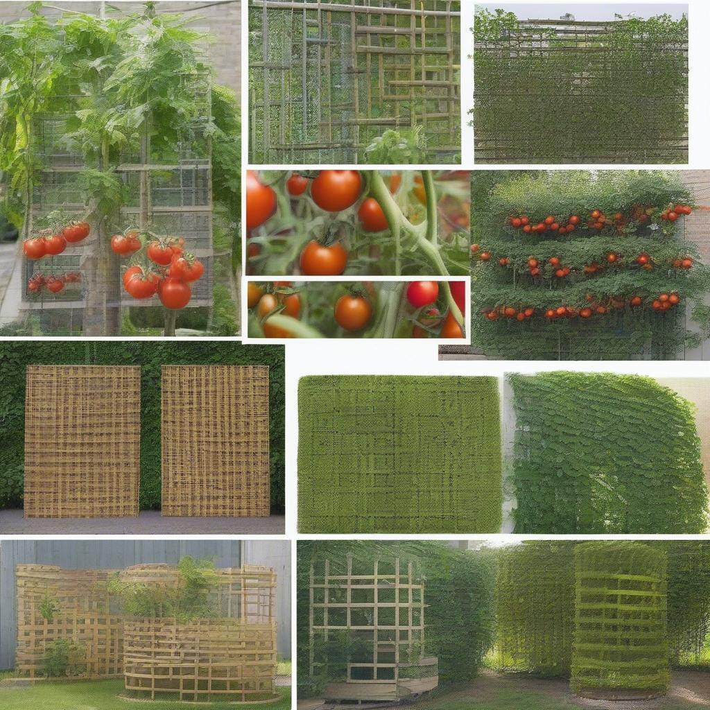 Different Basket Weave Patterns for Tomatoes