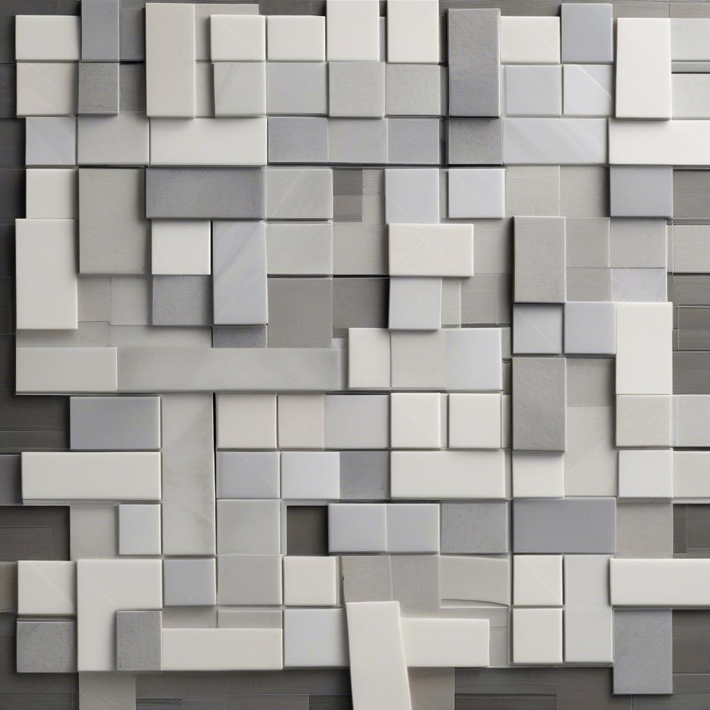 Different Basket Weave Tile Sizes and Finishes