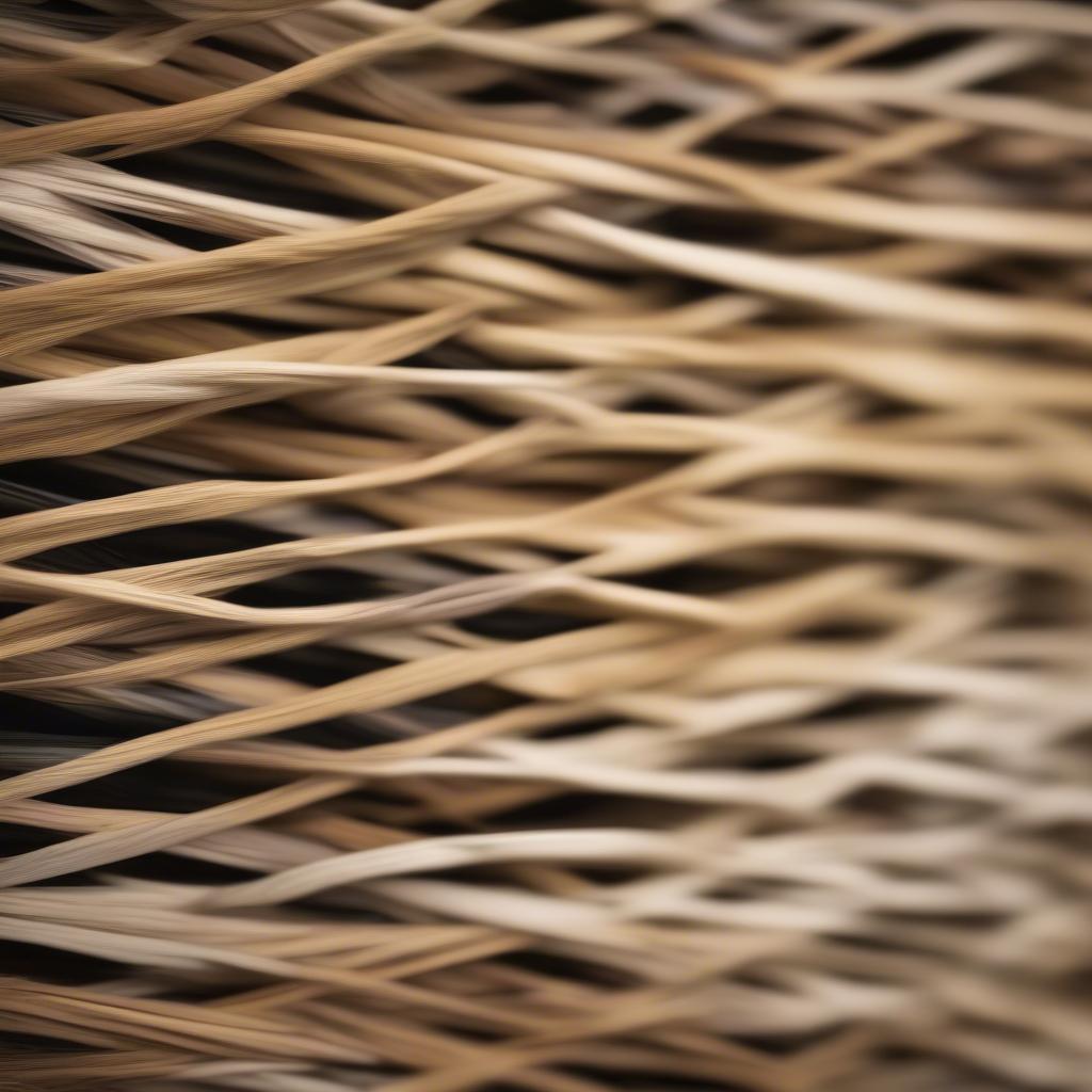 Variety of Basket Weaving Fibers