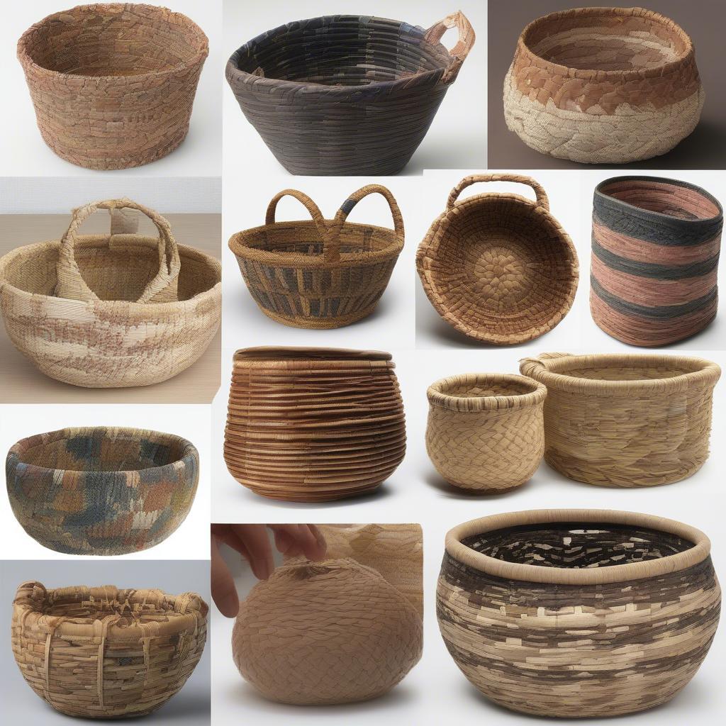 Different Basket Weaving Styles