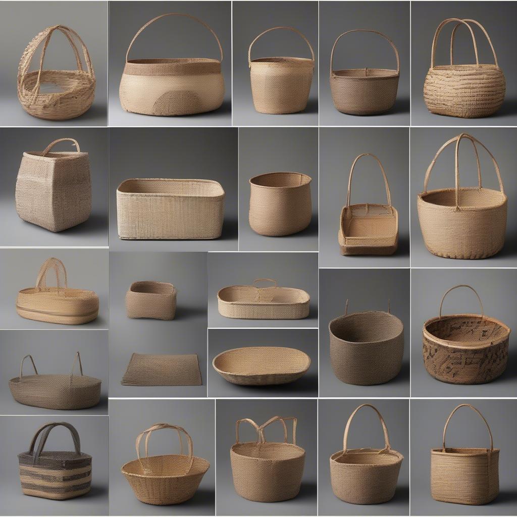 Different Basket Weaving Styles