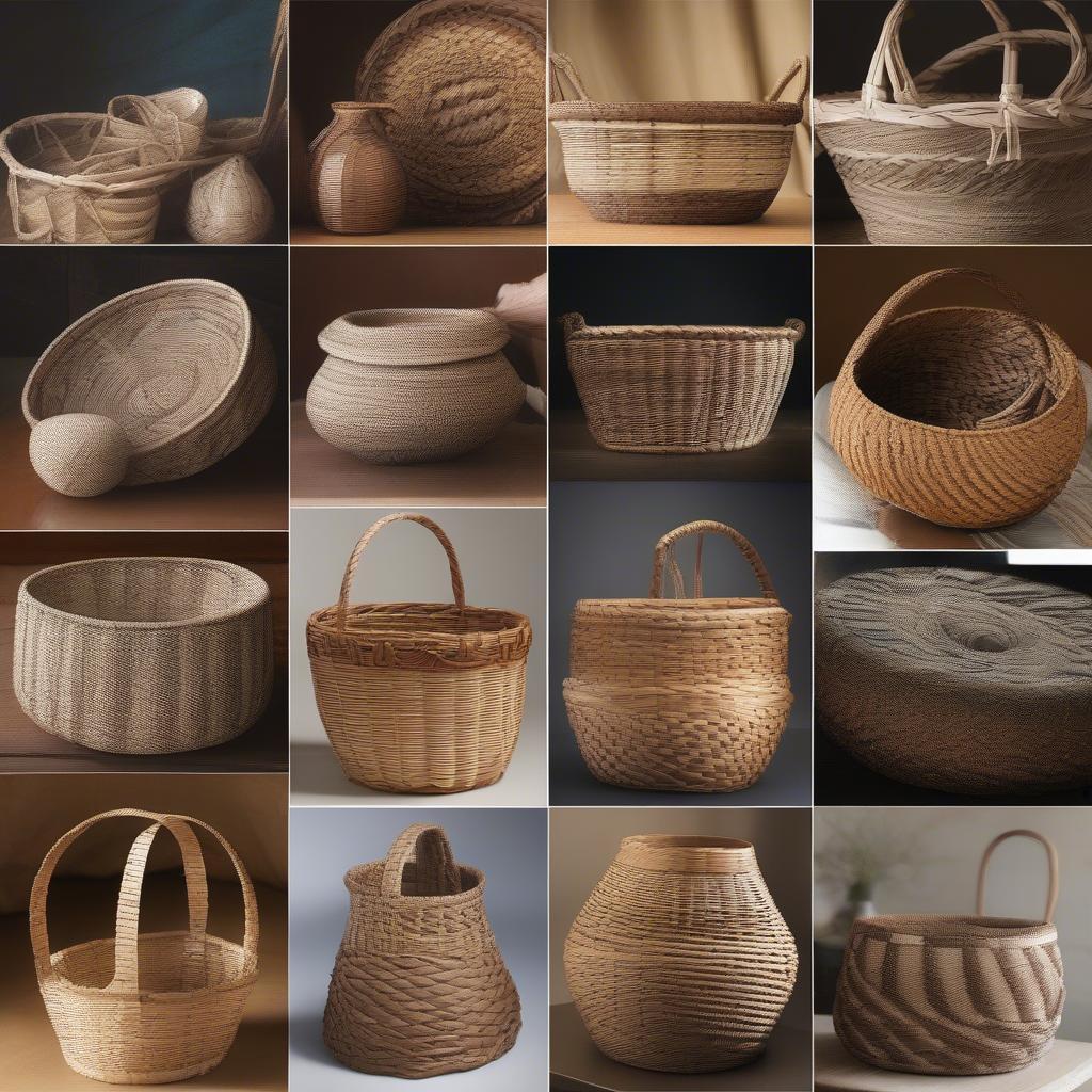 Various Basket Weaving Techniques