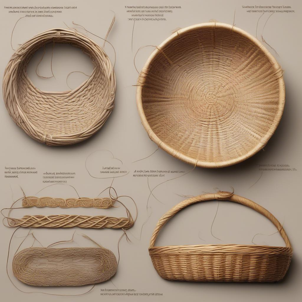 Different Basket Weaving Techniques