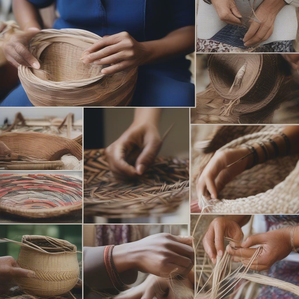 Variety of Basket Weaving Techniques Around the World