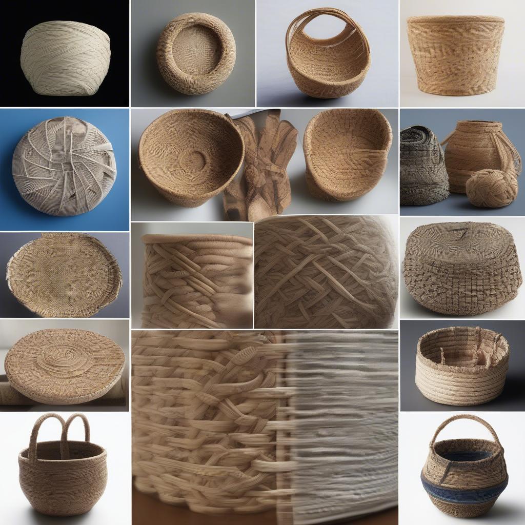 Various Basket Weaving Techniques