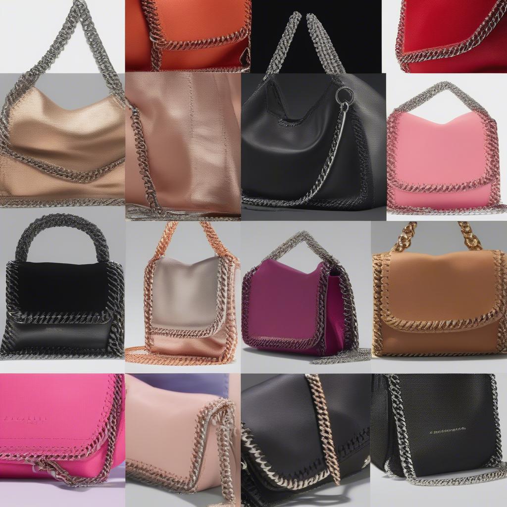 Various Colors of the Stella McCartney Mini Falabella Bag