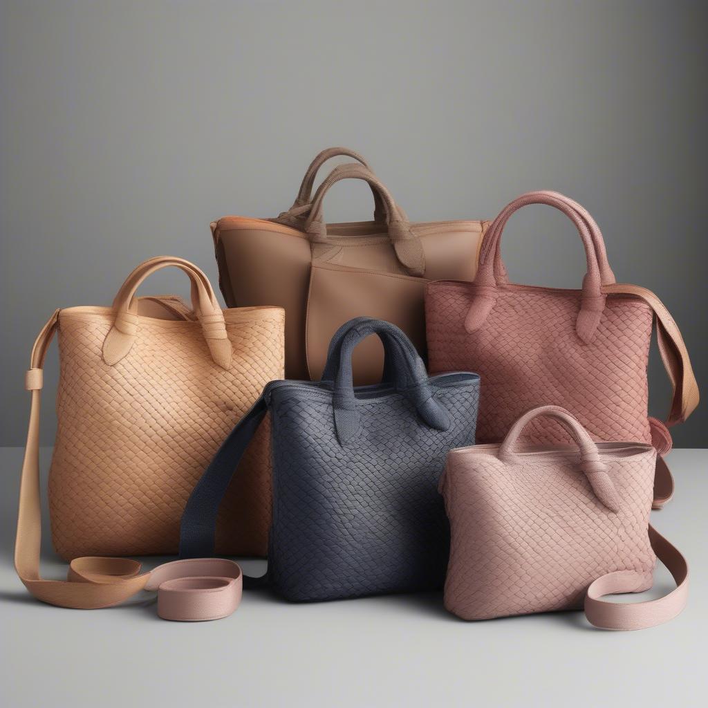 Different Intrecciato Bag Sizes