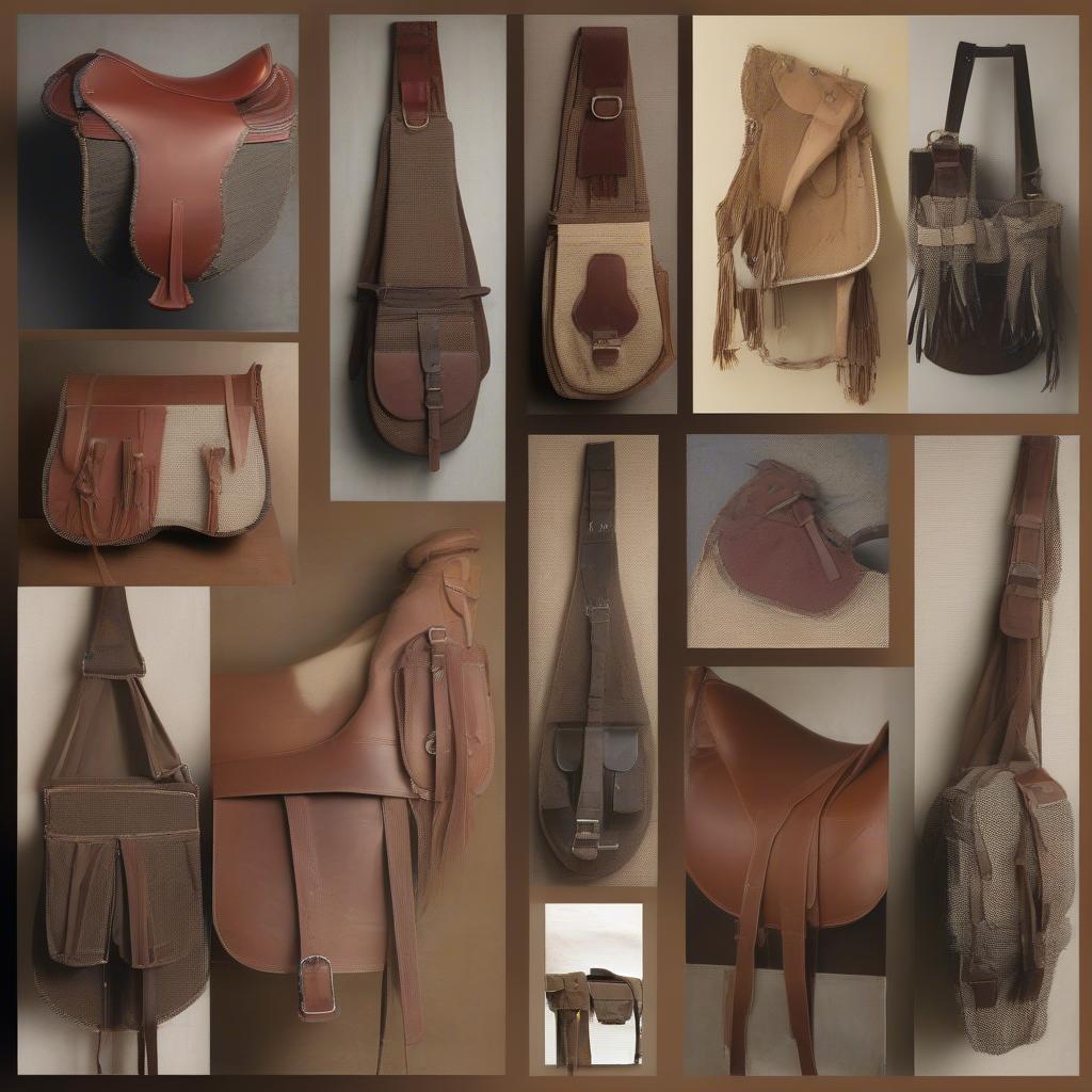 Different Materials for Weaver Saddle Bags