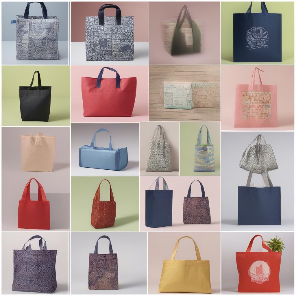 Variety of Non-Woven Bag Designs and Styles