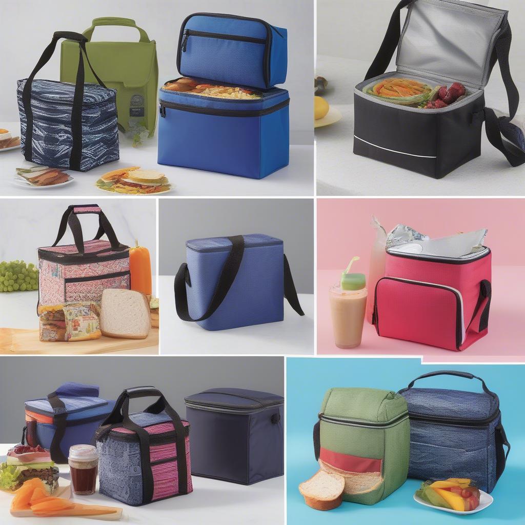 Different Non-Woven Cooler Lunch Bag Styles