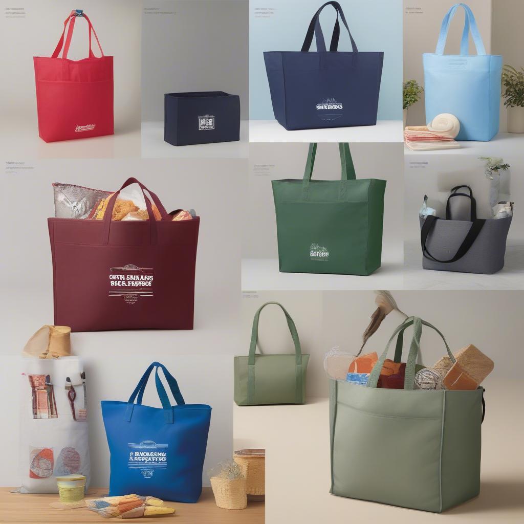 Different Non Woven Tote Bag Styles