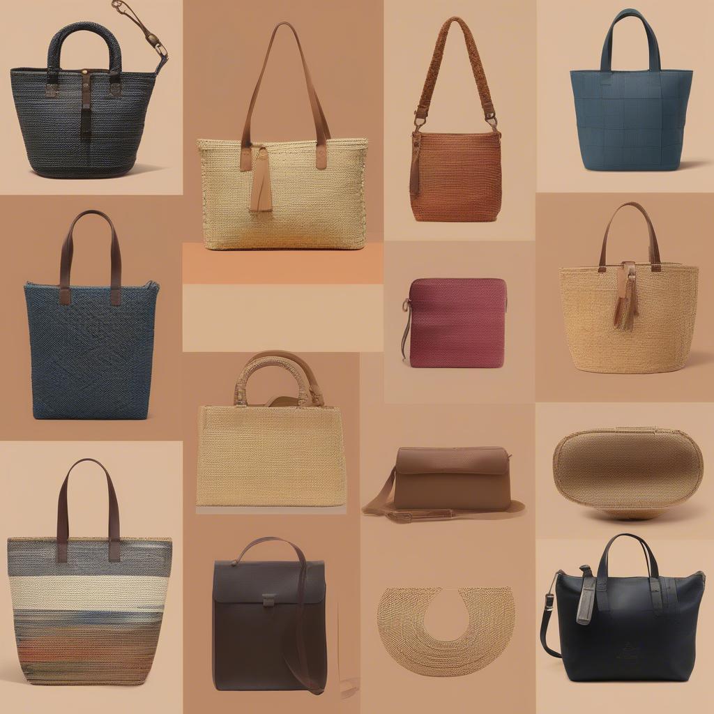 Different Oxford Woven Bag Styles