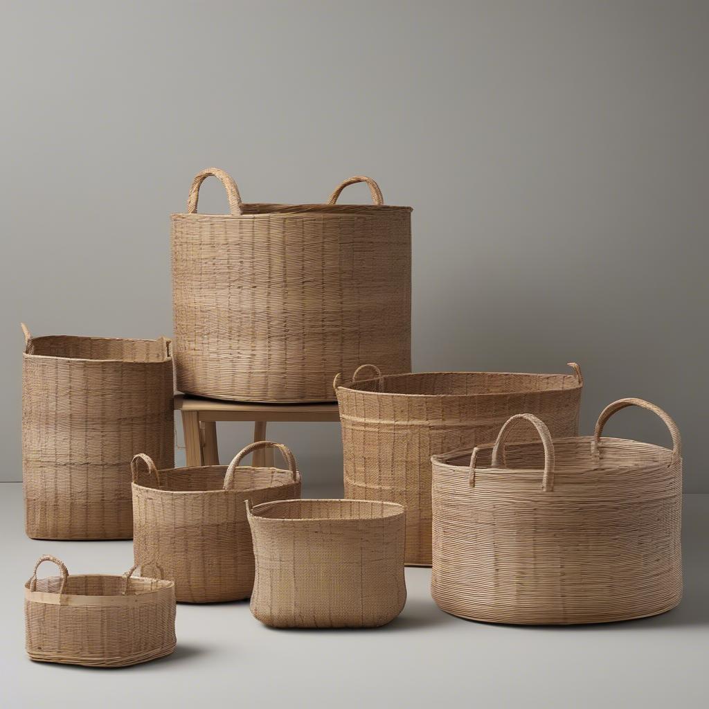 Variety of Phragmites Basket Styles