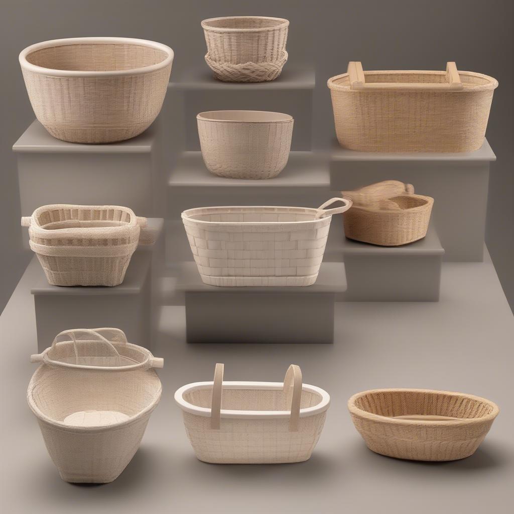 Different Shapes of Walkmaker Baskets